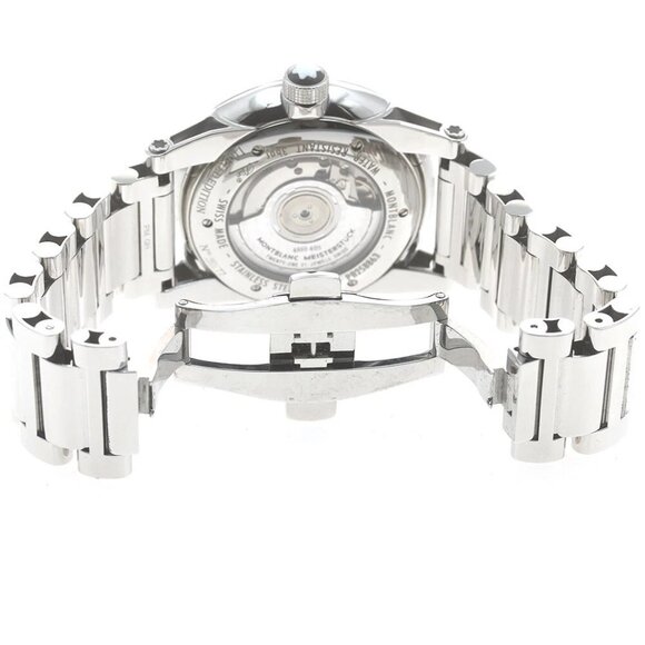 MONTBLANC Time walker GMT Silver Dial Automatic Men's Watch - Picture 3 of 6